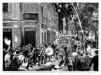 SAN SEBASTI�N.- MANIFESTACI�N POPULAR DE REGOCIJO