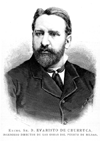 RETRATOS.- EXCMO. SR. D. EVARISTO DE CHURRUCA