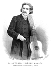 RETRATOS.- D. ANTONIO JIM�NEZ MANJ�N, DISTINGUIDO GUITARRISTA CIEGO