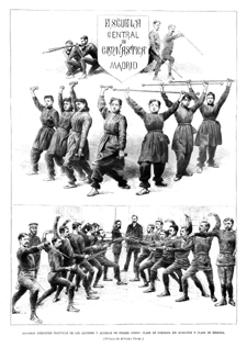 MADRID.- ESCUELA CENTRAL DE GIMN�STICA