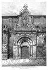 LE�N.- PORTADA PRINCIPAL DE LA COLEGIATA DE SAN ISIDORO