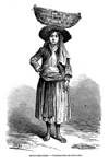 TIPOS DE PORTUGAL.- VENDEDORA DE PESCADO.