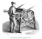 INVENTOS.- M�QUINA PARA LINO