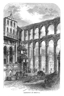 SEGOVIA.- ACUEDUCTO.-  (AQUEDUCT AT SEGOVIA)