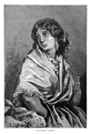 VALENCIA.- MUJER JOVEN DEL LUGAR.-  (YOUNG WOMAN OF VALENCIA)