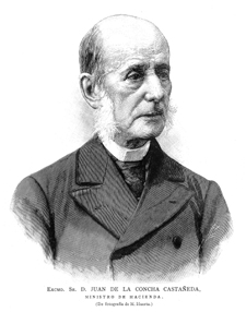 RETRATOS.- EXCMO. SR. D. JUAN DE LA CONCHA CASTA�EDA