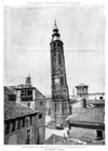 ZARAGOZA.- LA TORRE NUEVA INCLINADA, CON SU ANTIGUO CHAPITEL