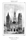FRANCIA.- SIGLO XIII : CATEDRAL DE ROUEN