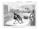 FRANCIA.- SIGLO XIV : COMBATE CONTRA DEL PERRO EN MONTARGIS