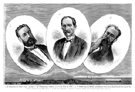 RETRATOS.- SRES : FRANCISCO DE SALES VIDAL, PABLO SOLER Y MORELL, CELSO XAUDAR�