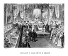 LOMBARD�A.- CEREMONIA DE CORONACI�N DEL EMPERADOR CARLOS COMO REY DE LOMBARD�A