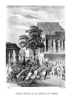 M�JICO.- ENTRADA TRIUNFAL DE LOS ESPA�OLES EN TLASCALA