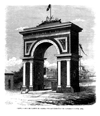 GIJ�N.- ARCO DE CARB�N DE PIEDRA POR LAS CAMPA��AS DE LANGREO Y SANTA ANA
