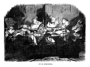 NAVIDADES.- LA FAMILIA : FIN DE NOCHEBUENA
