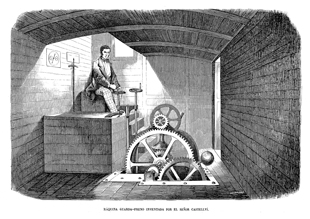 INVENTOS.- M�QUINA GUARDA-FRENO INVENTADA POR EL SE�OR AGUST�N CASTELLV�