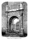 VALENCIA.- PORTADA DE LA ANTIGUA CASA DEL EMBAJADOR VICH