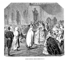 MADRID.- RECEPCI�N SOLEMNE DE LA EMBAJADA MARROQU� POR SS. MM.