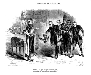 HUMOR.- MORITURI TE SALUTANT (REGALOS DE NAVIDAD AL M�DICO