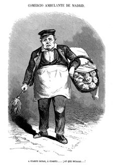 VI�ETAS.- COMERCIO AMBULANTE DE MADRID